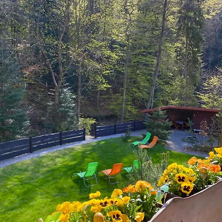 Przystanek Lesna-3 Nad Potokiem W Sercu Natury Apartman