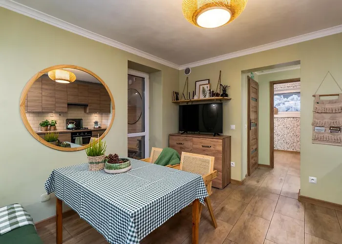 Przystanek Leśna 3 Nad Strumieniem, Otoczone Lasem U Stóp Beskidów Apartamento