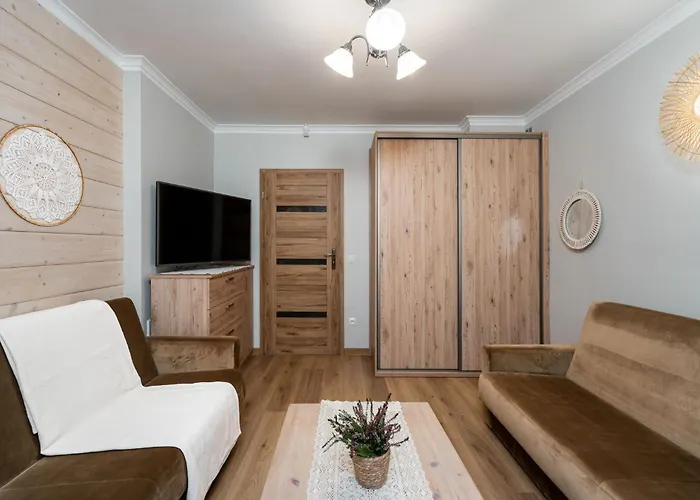 Przystanek Leśna 3 Nad Strumieniem, Otoczone Lasem U Stóp Beskidów Apartamento Targanice